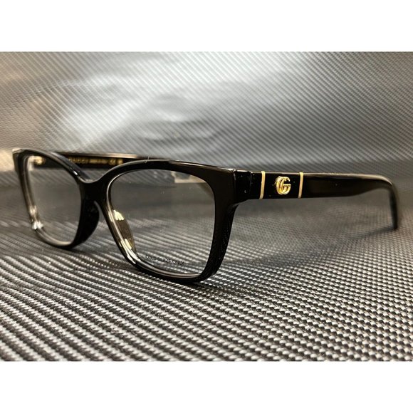 Gucci Black 55mm Women's Eyeglasses - Picture 1 of 5